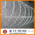 Hot-dipped steel blade barbed razor wire